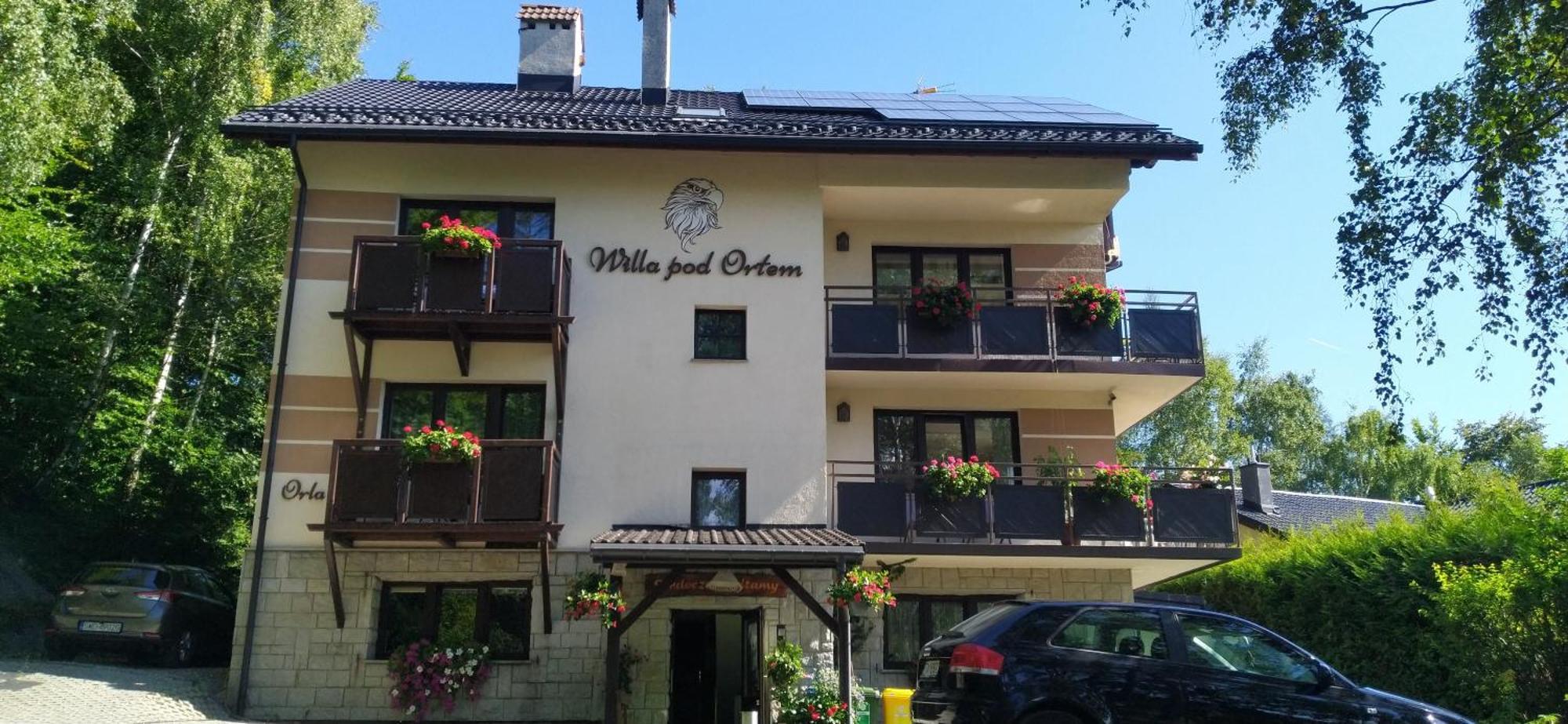 Willa Pod Orlem Szczyrk Exteriér fotografie
